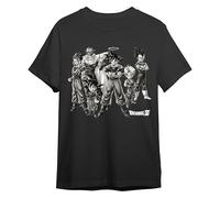 Comic Studio | Dragon Ball Z Camiseta | Artículo Licenciado Oficial | Goku Ultrainstict | Negro | S