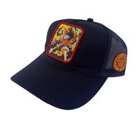 Comic Studio | One Piece | Artículo Licenciado Oficial | Gorras de Hombre | Luffy y Ace | Talla única Baseball Cap | Negro | Unisex