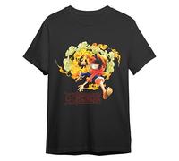 Comic Studio | One Piece Camiseta | Artículo Licenciado Oficial | Monkey D. Luffy | Unisex | Negro | XL