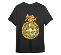 Comic Studio Teenage Mutant Ninja Turtles Camiseta | Artículo Licenciado Oficial | Unisex | Negro | S T-Shirt