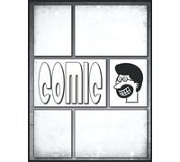 Cómic Vacío Para Aprender A Dibujar Anime: Libro De Actividades Para Practicar El Dibujo Y La Escritura De Guiones Cinematográficos | Regalos Niños 8
