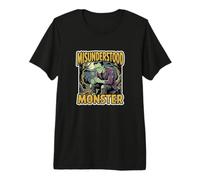 Cómic Vintage de Frankenstein Misunderstood Monster Camiseta Premium