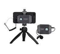 Comica UHF 6 canali Mini & Microfono Wireless Flessibile con Impugnatura Ordinaria Staccabile