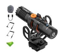 COMICA VM10 Pro Micrófono de cañón USB C para cámara, Smartphone, Tableta y PC. Ideal para Vlogs, Streaming en Directo y grabación. Micrófono de cañón USB Vifeo de Modo Dual con Control de Ganancia.