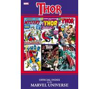 Comics, Marvel - THOR OFFICIAL INDEX TO MARVEL UNIVERSE: Official Index to the Marvel Universe