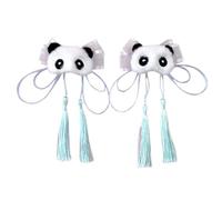 ComicShow - Horquilla para el pelo para niñas LolitaStyle con flecos, diseño de panda antideslizante, adorno para el pelo para mujer