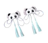 ComicShow - Horquilla para el pelo para niñas LolitaStyle con flecos, diseño de panda antideslizante, adorno para el pelo para mujer
