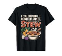 Comida de Acción de Gracias Chef Estofado de Carne Asada Mexicana Carne de Res Camiseta