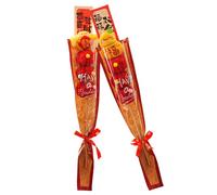 Comida de Peluche - 2 Piezas De Manualidades Chinas De Ramo De Espino - Hawthorn Design Decoraciones para el Año Nuevo del 2026 - para Interior, Exterior, Hogar, Festival, Vacaciones, y Decoración