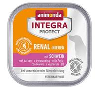 Comida dietética para perros animonda Integra Protect, comida húmeda para perros con insuficiencia renal crónica, con cerdo, 11 x 150 g