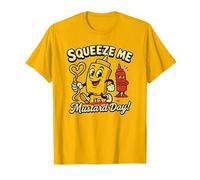 Comida divertida Squeeze Me It's Mustard Day Camiseta