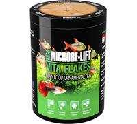 Comida en Escamas para Peces Ornamentales - ARKA Vita Flakes 1000 ml / 100 g - alimento Completo prensado en frío para acuarios de Agua Dulce - Potencia Colores, vitalidad y Crecimiento