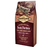 Comida húmeda Carnilove Grain-Free Cat Adult Large Race con pato y pavo | 2 kg
