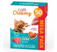 Comida húmeda para Gatos Catit Catit Creamy At·n 50x10g