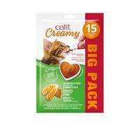 Catit Creamy Snack Cremoso De Pollo / Cordero - 15 unidades