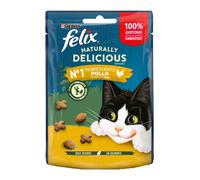 Comida húmeda para gatos Felix Naturally Delicious con pollo y hierba gatera | Húmeda (bolsa) | 50 g