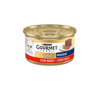 Comida húmeda para gatos Gourmet Gold con mousse de carne | Húmeda (lata) | 24 x 85 g