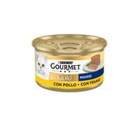 Comida húmeda para gatos Gourmet Gold con mousse de pollo | Húmeda (lata) | 24 x 85 g