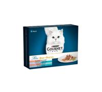 Comida húmeda para gatos Gourmet Perle Duo Sea Duets | Húmeda (bolsa) | 8 x 85 g