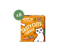 Lily's Tasty Cuts in Gravy Multipack para Gatos 8 x 85 gr