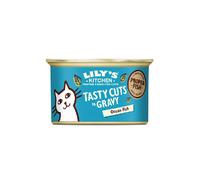 Comida húmeda para gatos Lily's Kitchen Cat Tasty Cuts Ocean Fish in Gravy | Húmeda (lata) | 24 x 85 g