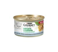 Comida húmeda para gatos Natures Creations Gourmet Ocean Fish | Húmeda (Lata) | 24 x 85 g