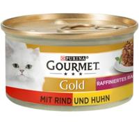 Comida húmeda para Gatos NESTLE POLSKA Goleto Gourmet 85g de Ragout Buey/kura