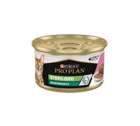 Comida húmeda para gatos Pro Plan Cat Sterilised Maintenance con atún y salmón | Húmeda (lata) | 24 x 85 g