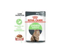 Comida húmeda para gatos Royal Canin Cat Digest Sensitive en salsa | Húmeda (bolsa) | 12 x 85 g
