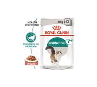 Comida húmeda para gatos Royal Canin Cat Instinctive +7 en salsa | Húmeda (bolsa) | 12 x 85 g