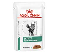 Comida húmeda para gatos Royal Canin Vet Satiety Weight Management Feline en salsa | Húmeda (bolsa) | 12 x 85 g