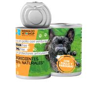 BVS Vet Shop Grain Free Pollo y Verduras Lata para Perros Marrón 400 gr
