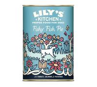 Comida húmeda para perros Lilys Kitchen: Pastel de pescado con pavo, salmón y patatas | Húmeda (lata) | 6 x 400 g