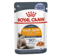 Comida húmeda Royal Canin Cat Hair & Skin en gelatina | Húmeda (bolsa) | 12 x 85 g