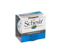 Comida húmeda Schesir Cat con atún natural | Húmeda (lata) | 14 x 85 g