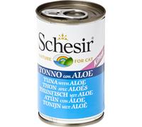 Comida húmeda Schesir Cat Kitten con atún y aloe en gelatina natural | Húmeda (lata) | 24 x 140 g