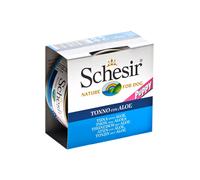 Comida húmeda Schesir Puppy de atún con aloe en gelatina para perros | Húmeda (lata) | 10 x 150 g