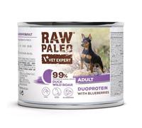 Comida húmeda VETEXPERT Raw Paleo Duoprotein Duck & Boar Adult 200 g - Marca: VETEXPERT - EAN: 5902414212084