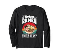 Comida Japonesa de campeón de Fideos Ramen Picante Manga Larga