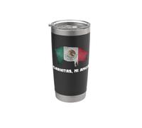 Comida Mexicana Divertida Carnitas Mi Amor Vaso térmico de acero inoxidable de doble pared