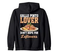 Comida Nicaragüense Nicaraguano Snack Sobra Gallo Pinto Sudadera con Capucha