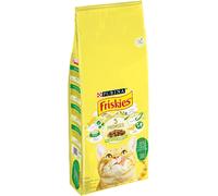 Comida para gatos adultos Friskies | Conejo, pollo y verduras | 4 kg