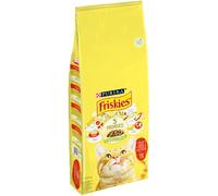 Comida para gatos adultos Friskies | Ternera, pollo y verduras | 4 kg