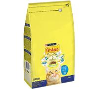 Comida para gatos esterilizados Friskies | Salmón y verduras | 1,5 kg