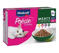 Comida para gatos Vitakraft Poésie Classique 12 x 85 g