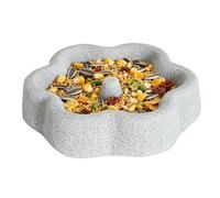 Comida para pájaros y cuencos de agua para pájaros Estación de colibríes | Jaula para pájaros, comedero adecuado para colibrí, periquito, cacatúa, jardín, balcón, terraza