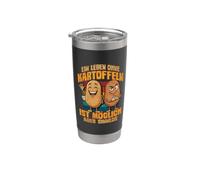 Comida para papas Vaso térmico de acero inoxidable de doble pared
