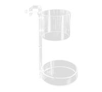 Comida para peces para acuario, recipiente para depósito de peces, recipiente de alimentos flotante y hundido, dispensador con ventosas para espacios pequeños, espacio de trabajo, salón, aficionados