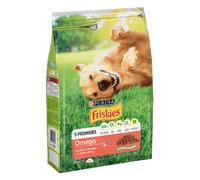 Comida para perros Friskies Omega | Ternera y merluza | 3 kg
