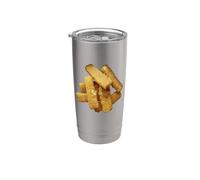 Comida rápida Pescado Deliciosos palitos de pescado Vaso térmico de acero inoxidable de doble pared